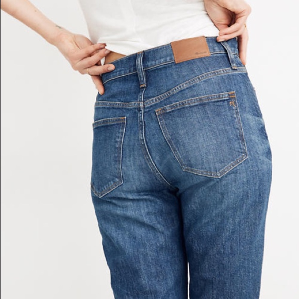 MADEWELL Eco-Edition Hi Rise Slim Boyjean NWT 27 - Picture 4 of 5
